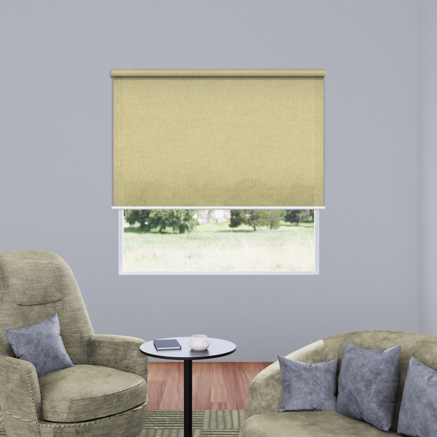 Blackout roller blinds